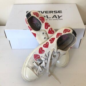 ❤️ Converse COMME des GARÇONS PLAY canvas sneakers